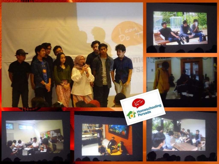 Tim Shaalataya dan cuplikan karyanya (dok RBP/Homeschooling Persada)
