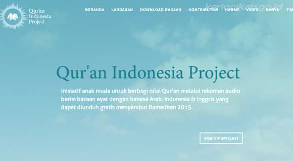 al quran indonesia project