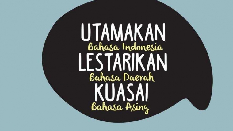 Aku Kamu, Gue Elu, Urang Maneh, Kulo Kowe - Bahasa persatuan, bahasa Indonesia!