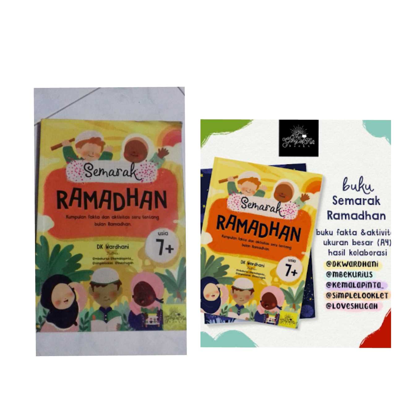 Buku Semarak Ramadhan Menenangkan Anak Yang Aktif Bergerak