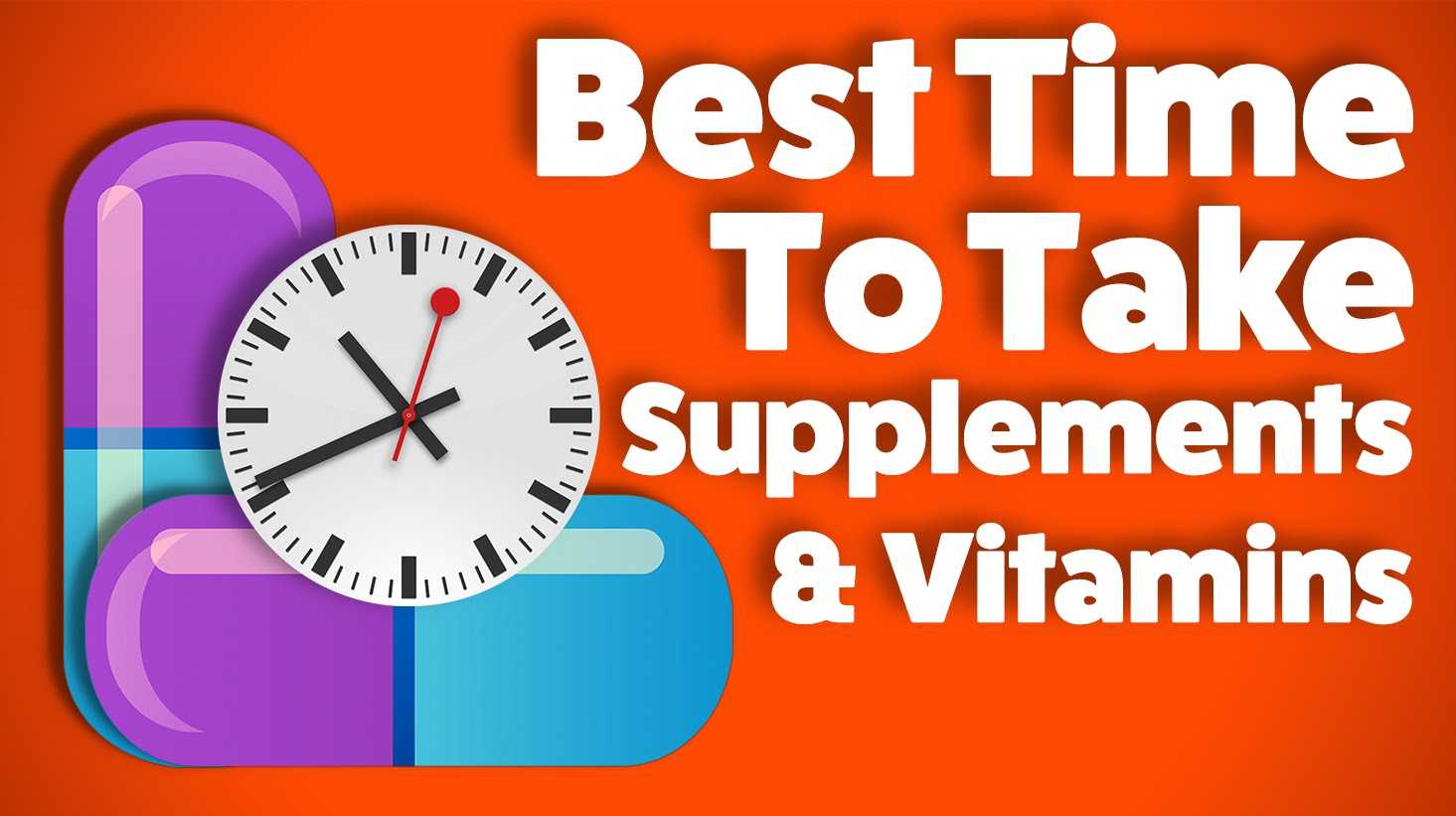 Kapan Waktu Terbaik untuk Minum Vitamin?