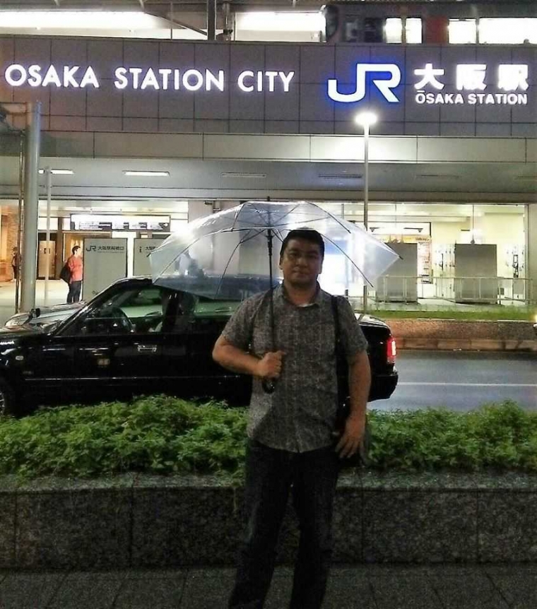 Ada Hujan di Bulan Juni di Osaka