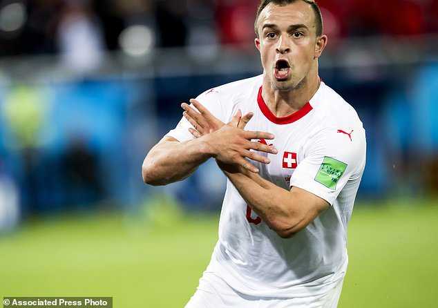 Selebrasi Elang Kepala Dua Xhaka dan Shaqiri Letupkan Memori Konflik Balkan