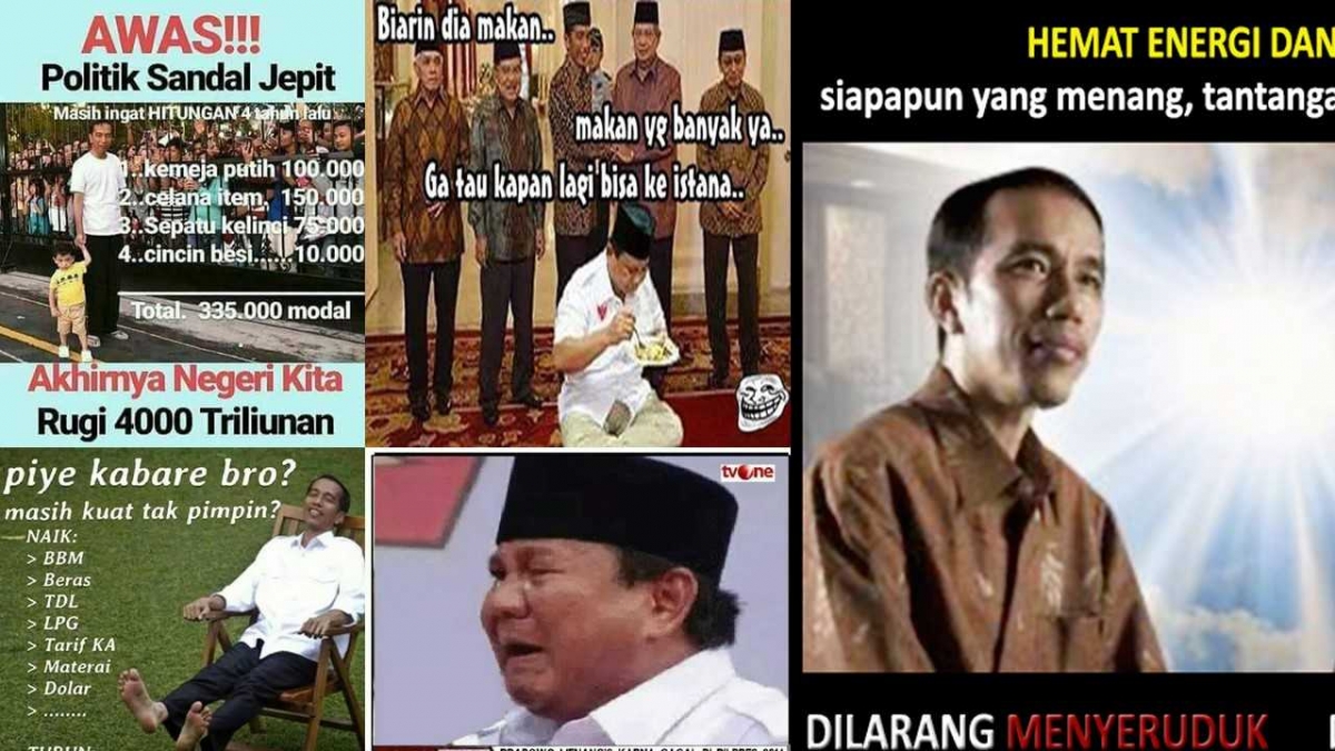 Menyoal Black Campaign Antar Kubu Jokowi Dan Kubu Prabowo Menyoal Black Campaign Antar Kubu Jokowi Dan Kubu Prabowo