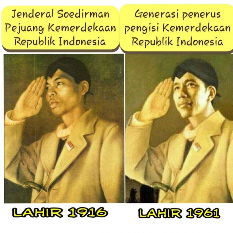 Satu Kesamaan Jokowi Dan Jenderal Soedirman