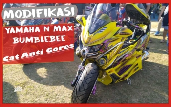 Modifikasi Yamaha Nmax 155 Dengan Cat Anti Gores Oleh Manik Swadiaya