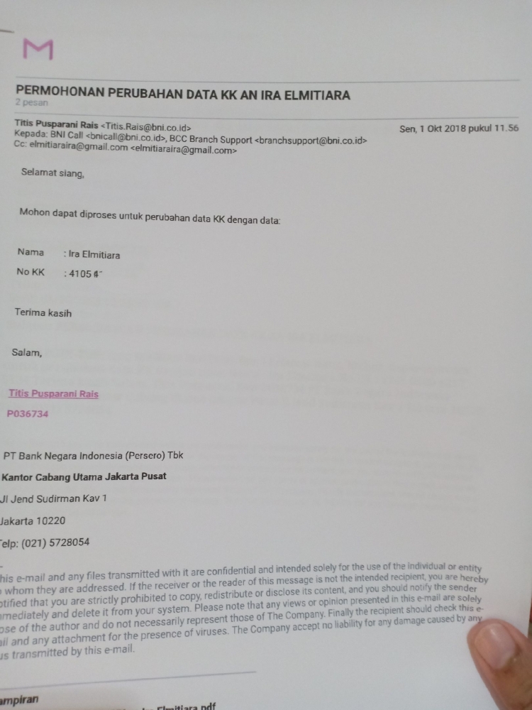 Kepada Bank Bni Halaman All Kompasiana Com