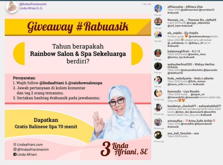 Contoh Kata Kata Ikutan Giveaway retorika Contoh Kata Kata Ikutan Giveaway retorika