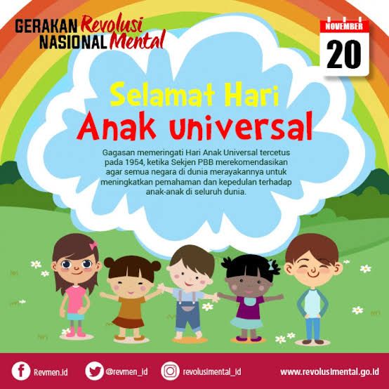 Hari  Anak  Universal Wujudkan Dunia yang Ramah bagi Anak    Hari  Anak  Universal Wujudkan Dunia yang Ramah bagi Anak