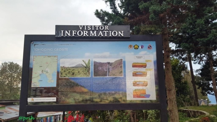 Senyum Tersungging di Geosite Tongging Geopark Kaldera Senyum Tersungging di Geosite Tongging Geopark Kaldera