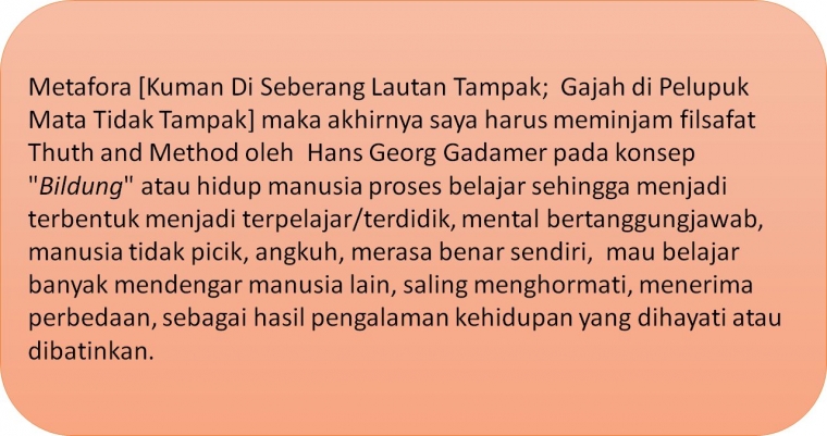 Metafora Kuman Di Seberang Lautan Tampak Gajah Di Pelupuk Mata Tidak Tampak Halaman All Kompasiana Com