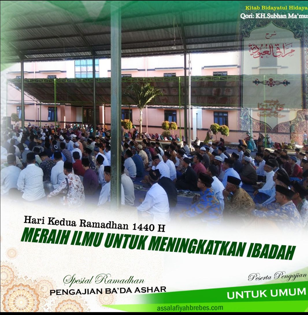 Ngaji di Hari Kedua Ramadlan