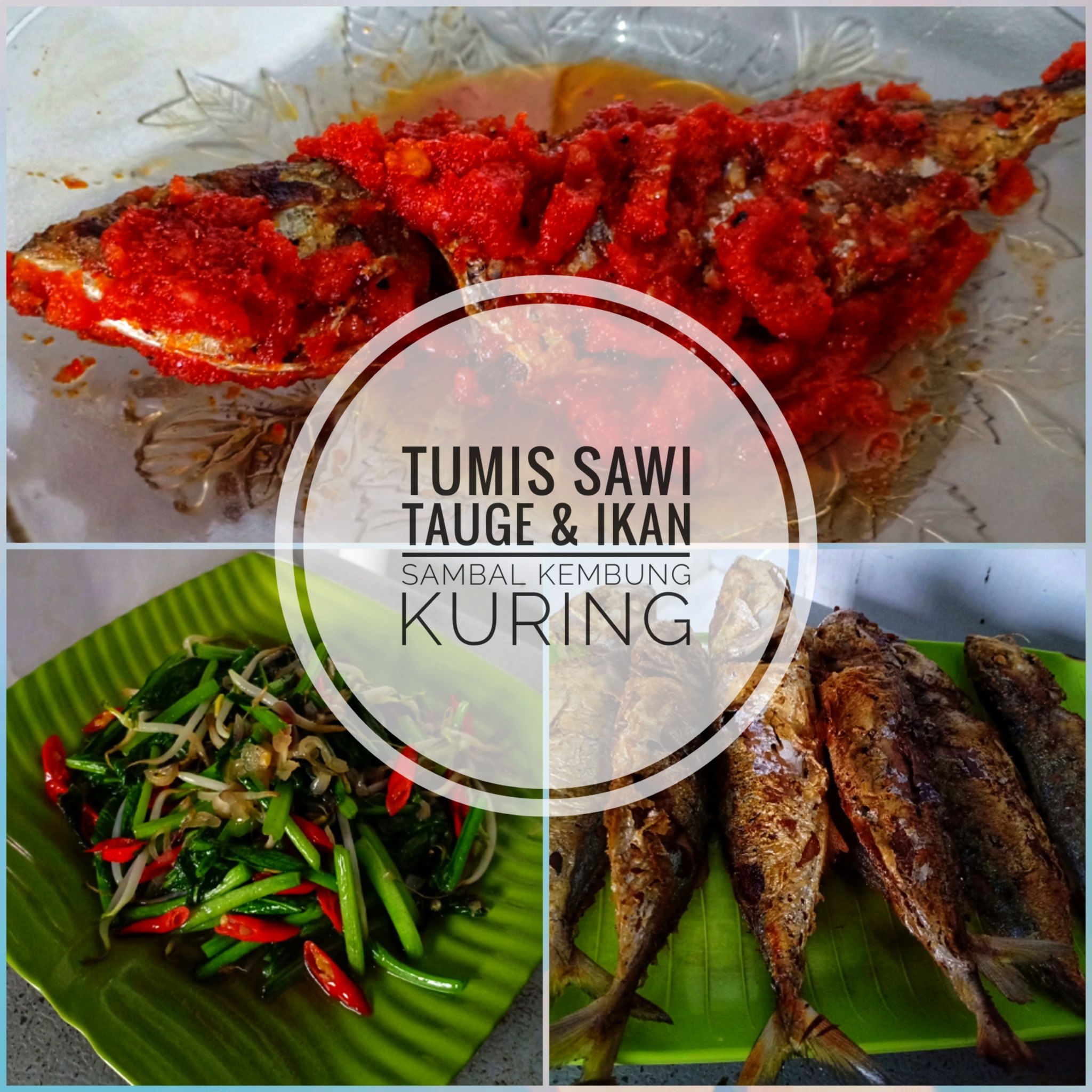 Tumis Sawi Tauge dan Ikan Sambal Kembung Kuring, Sahur Pun Lebih Bersemangat