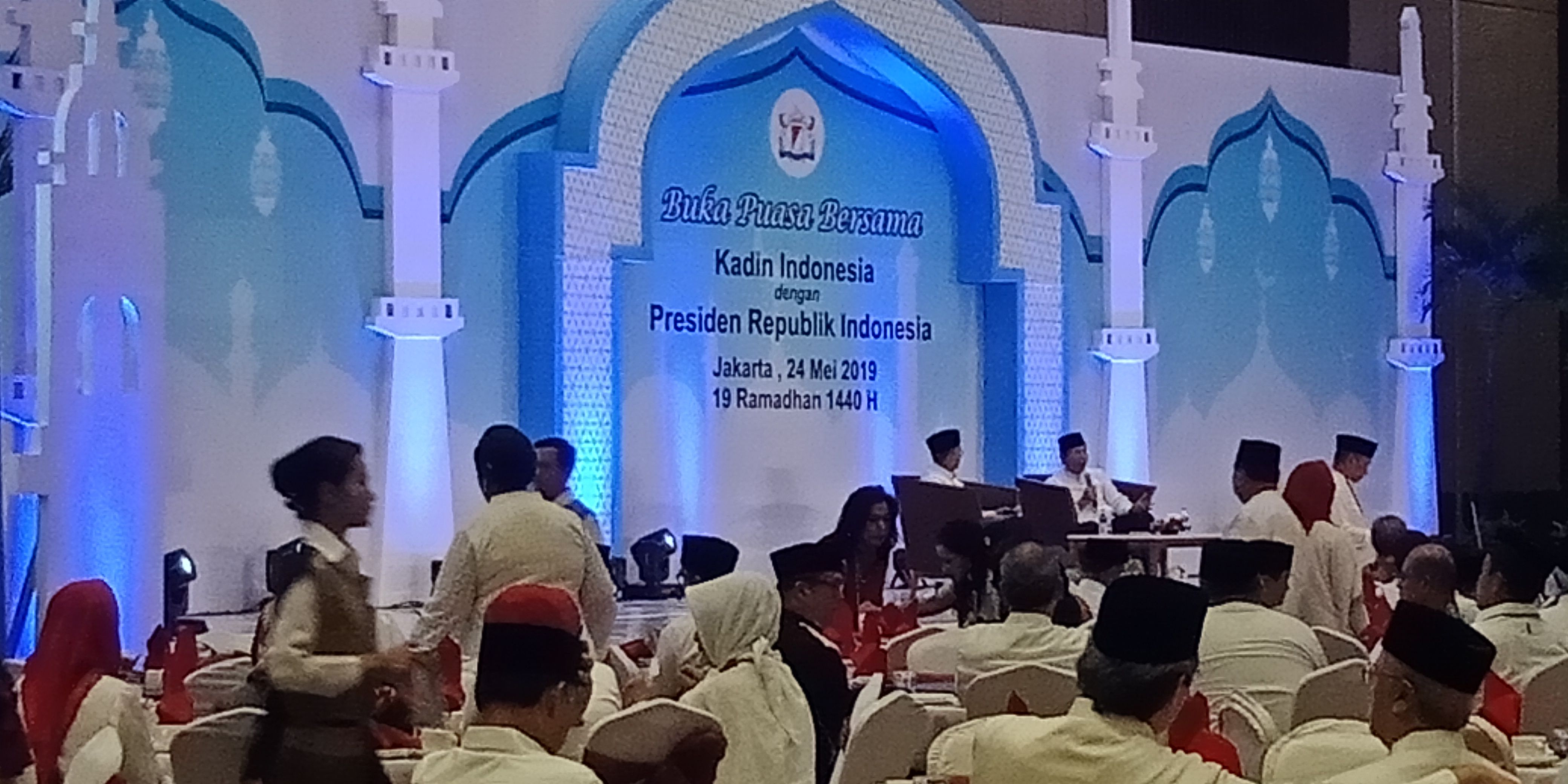 Kadin Gelar Diskusi Ekonomi dan Buka Puasa Bersama Dihadiri Presiden Republik Indonesia