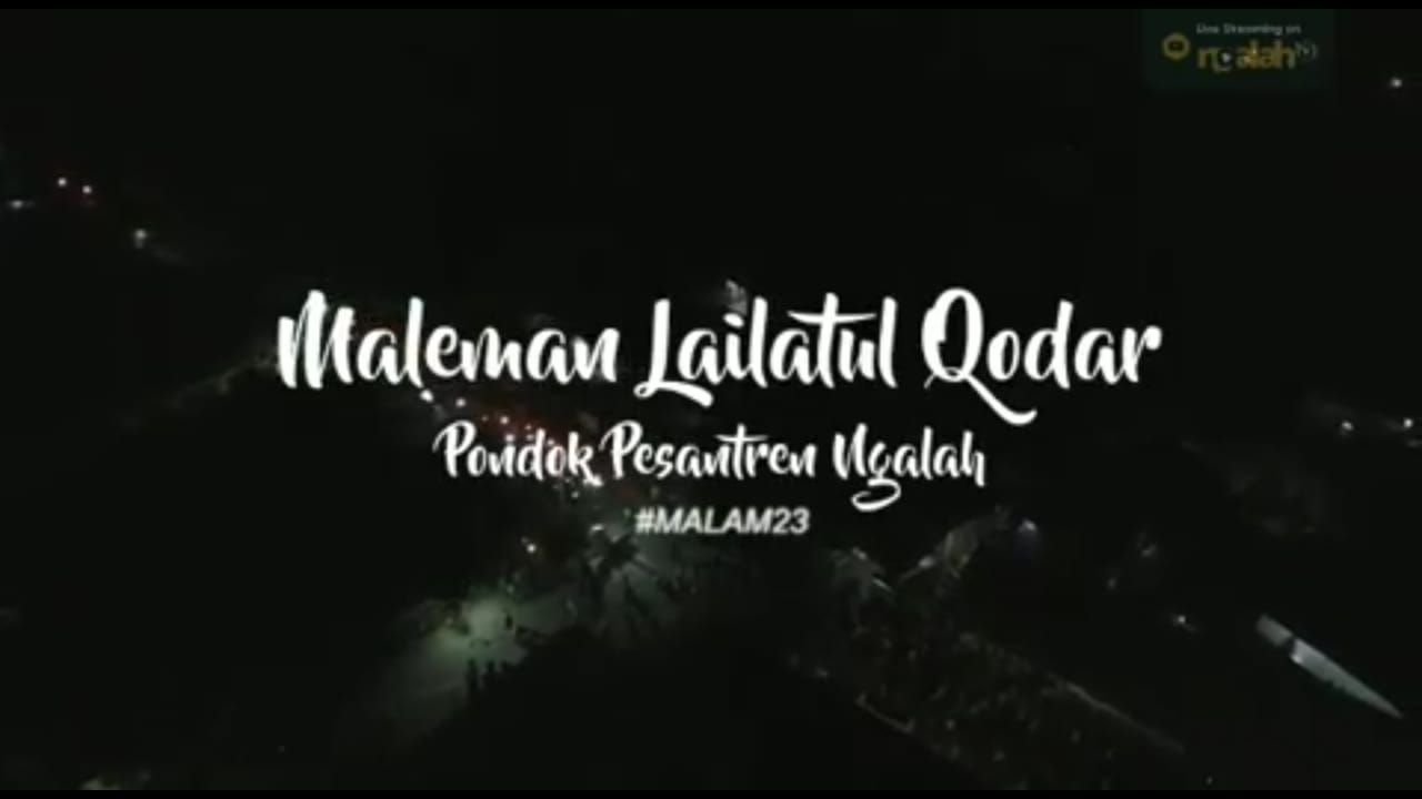 "Maleman" Laitul Qadar di Pondok Pesantren Ngalah Pasuruan, Jawa Timur