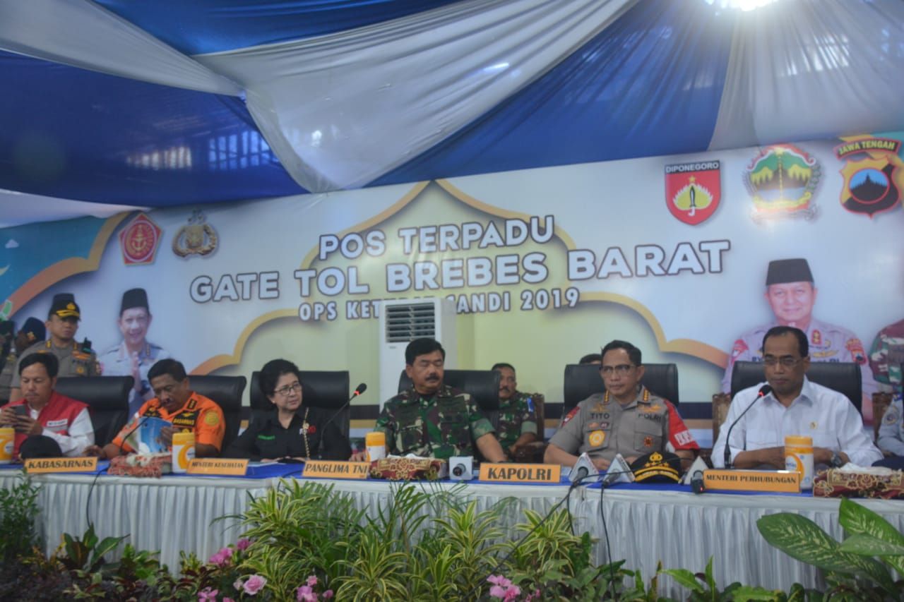 Kapolri dan Panglima TNI Pastikan Mudik Lebaran 2019 Lancar