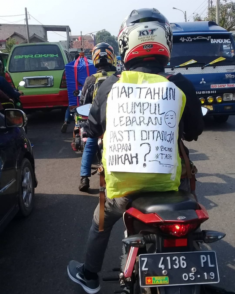 Viral,Foto-Foto Mudik Lucu Lebaran 2019
