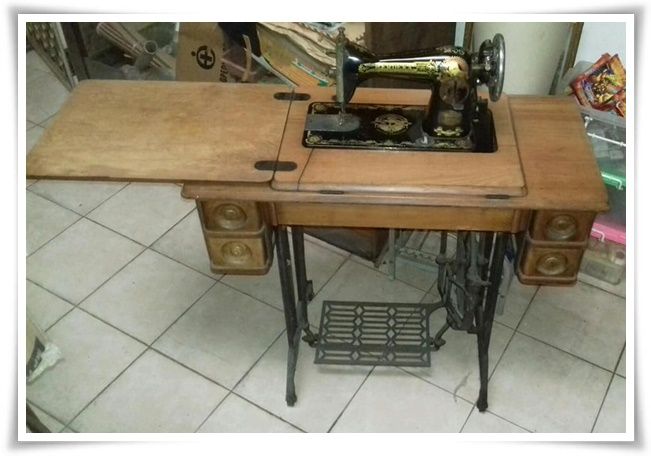 Dapat Warisan Mesin  Jahit Antik Merk  Merdeka Buatan   Dapat Warisan Mesin  Jahit Antik Merk  Merdeka Buatan