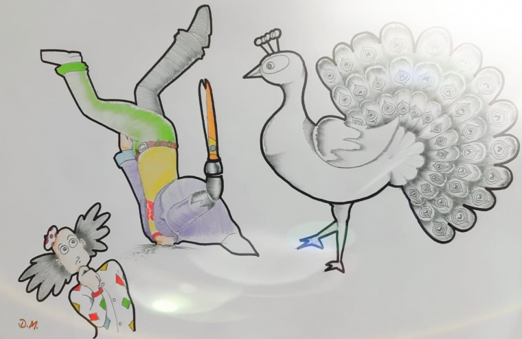 Roberto Dinamika Dan Dargoramir Crvzerbhana Dalam Burung Merak Dan Burung Unta Kompasiana Com