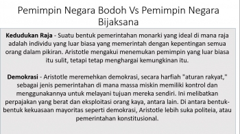 Pemimpin Negara Bodoh Vs Pemimpin Negara Bijaksana Halaman Pemimpin Negara Bodoh Vs Pemimpin Negara Bijaksana Halaman