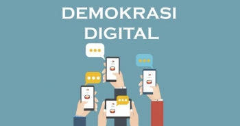 Hasil gambar untuk logo demokrasi digital