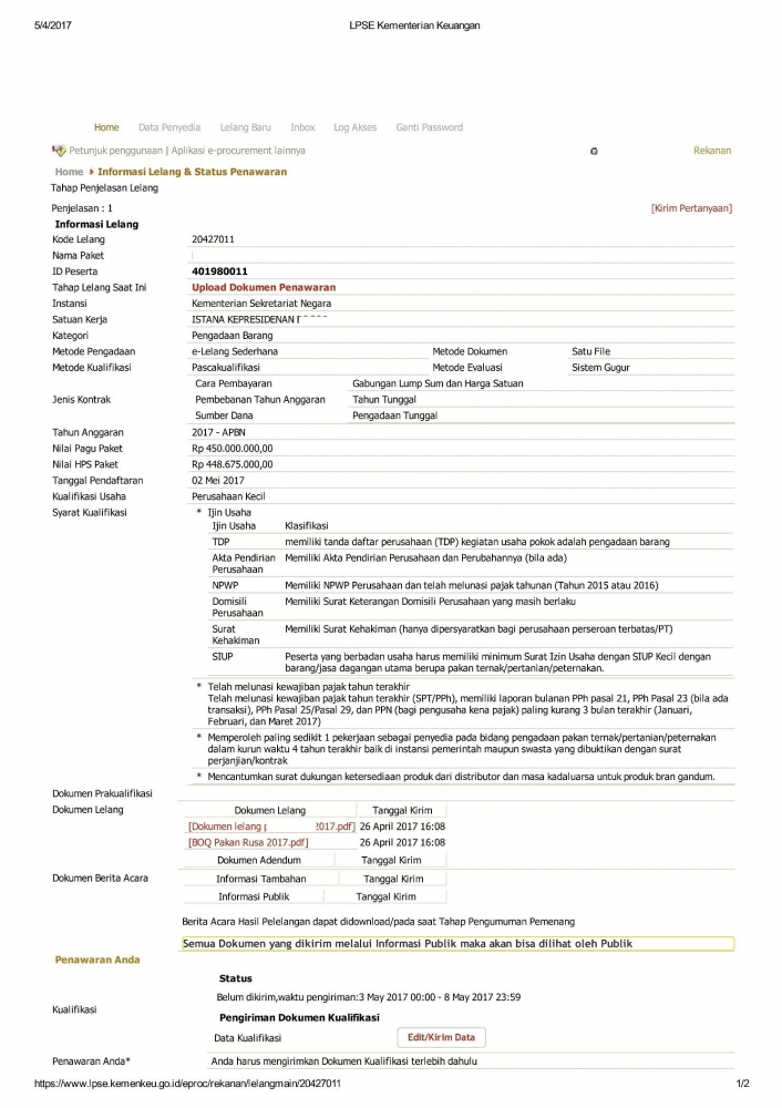 Langkah Langkah Dalam Mengikuti Lelang Halaman All