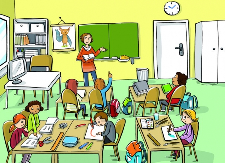 Lehrerin Teen Cartoon Onanieren