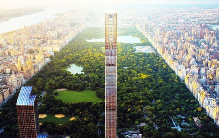 "Steinway Tower", Pencakar Langit Super Ramping yang Menjulang di Kota