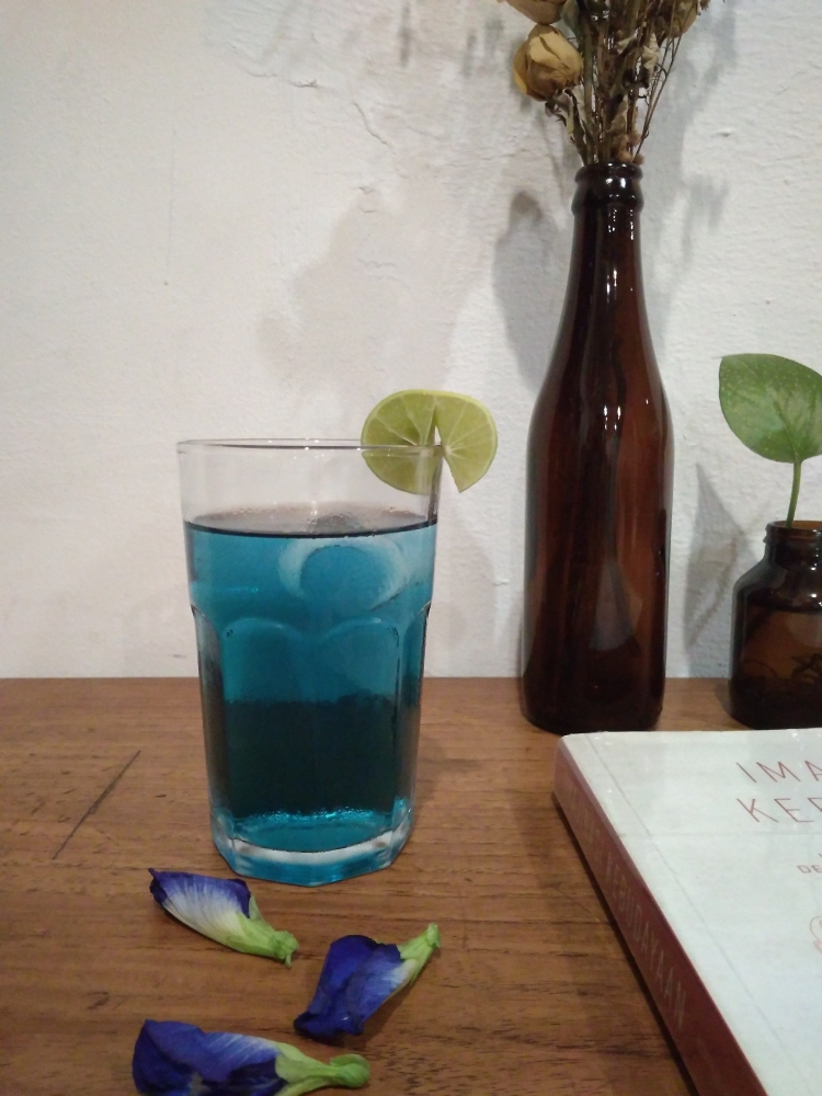 Minum  Es Bunga  Telang  Sebelum Jadi Juri Halaman 1   Minum  Es Bunga  Telang  Sebelum Jadi Juri Halaman 1