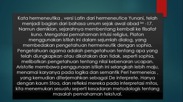 Filsafat Hermeneutika 3 Halaman All Kompasiana Com