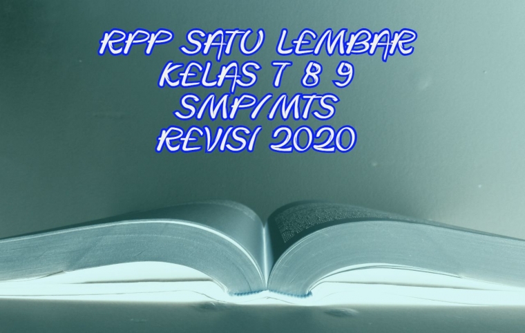 Rpp 1 Lembar Smp Mts Kelas 7 8 9 Revisi 2020 Halaman All