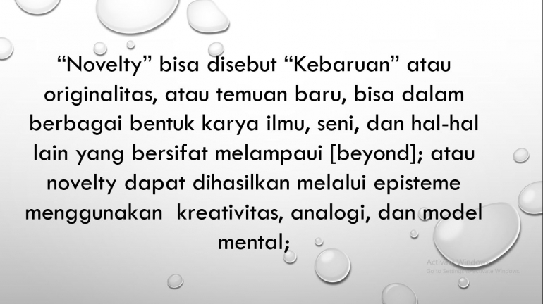 Apa Itu "Novelty"? Halaman 1 - Kompasiana.com