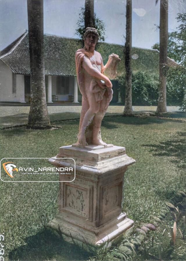 Lokasi Istana Hedon milik Augustijn Michiels "Mayor Tjanje" di Citeureup - Landhuis Tjitrap