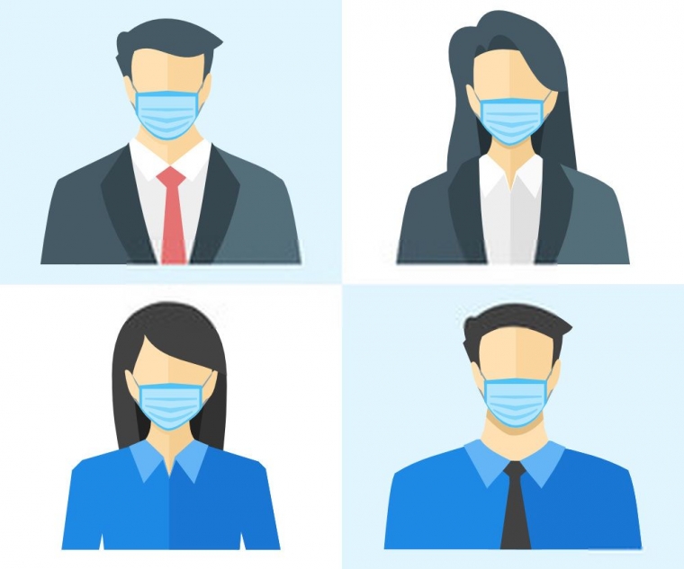 Gambar Orang Bermasker Kartun Png Gambar Orang Bermasker Kartun Png