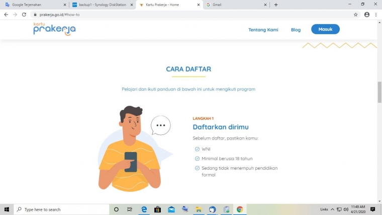 Daftar Kartu Prakerja Kuy Halaman All Kompasiana Com