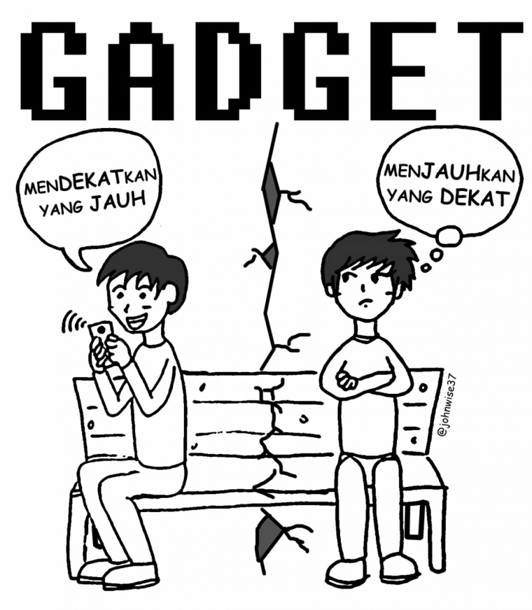 Pengaruh Gawai dalam Interaksi Sosial Zaman Sekarang