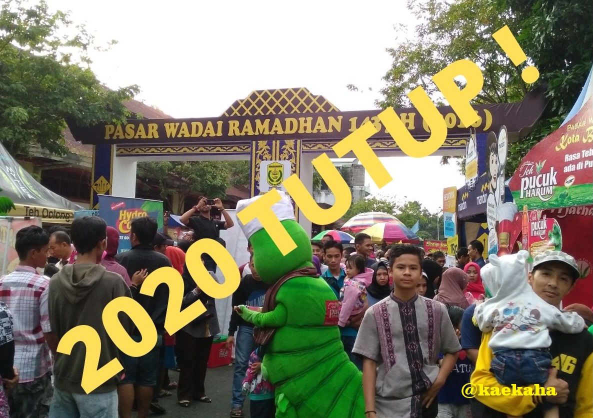 Pesan Bijak di Balik "Runtuhnya" Eksistensi Pasar Wadai Ramadan di Banjarmasin