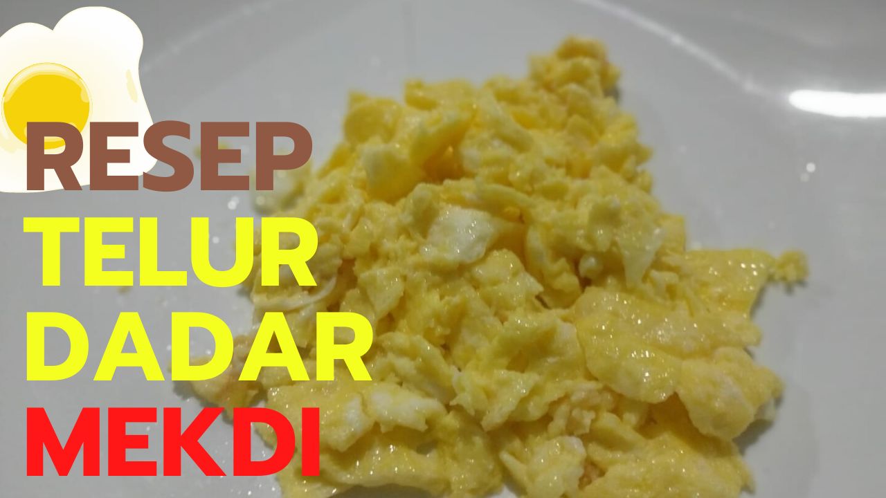 Sahur Kilat? Ini Resep Sederhana Telur Dadar Enak