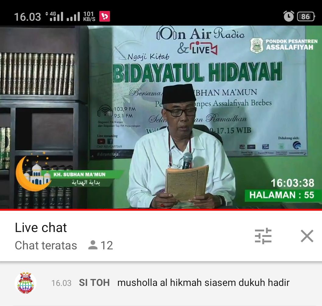 Bab Shalat Jumat dalam Kitab Bidayatul Hidayah