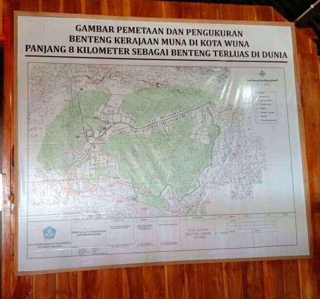 Benteng Kerajaan Muna Panjang 8 Kilometer Memiliki Benteng Kerajaan Muna Panjang 8 Kilometer Memiliki