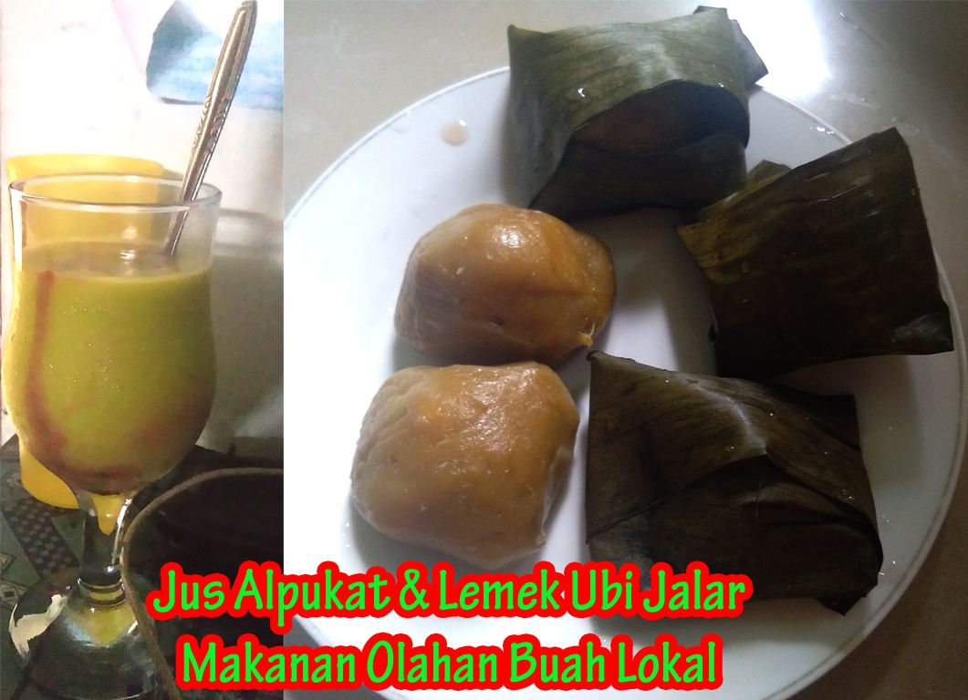 Lemek Ubi Jalar Plus Jus Alpukat, Menu Olahan Buah Lokal Alternatif Berbuka Puasa