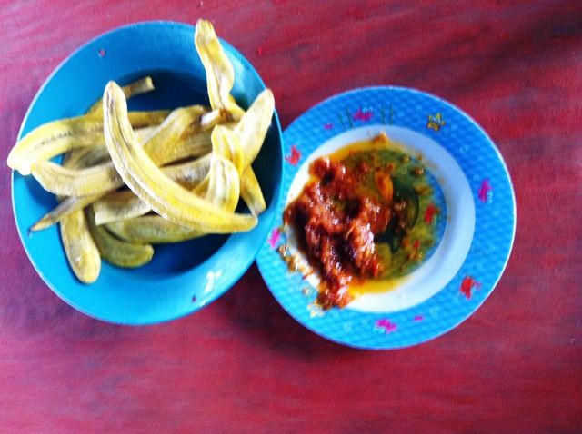 Berbuka dengan Pisang Epe dan Sambal