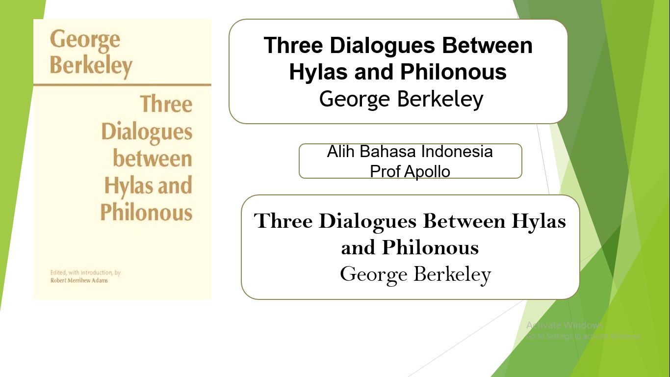 dialogues between hylas and philonous