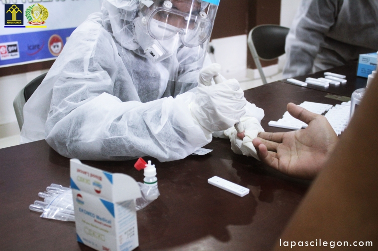 Lapas Cilegon Gelar Rapid Test Gandeng Dinkes Provinsi Banten