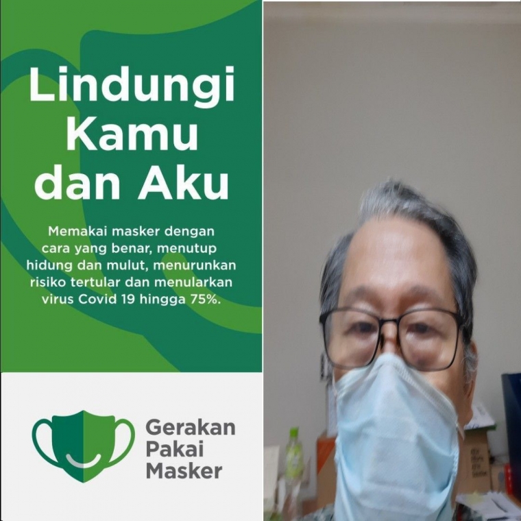 "Gerakan Pakai Masker" Sasar Pasar Tradisional