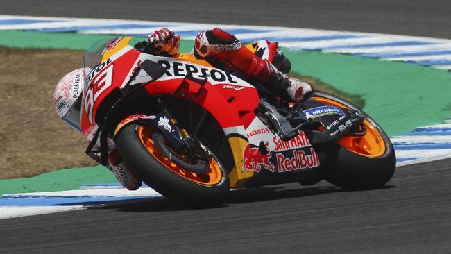 Kabar Marc Marquez Usai Kecelakaan di Sirkuit Jerez Spanyol
