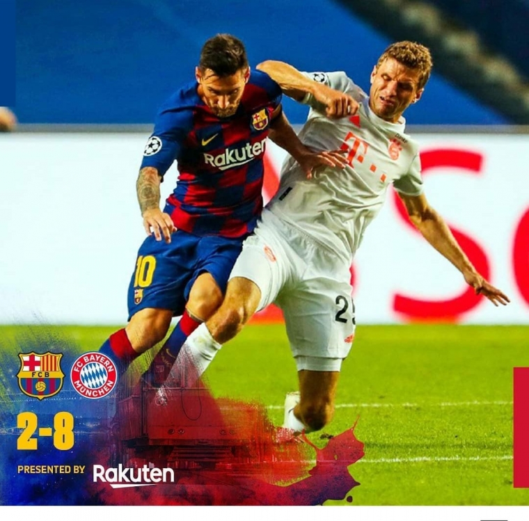 Bayern Munchen Memberikan "Trauma Berat" kepada Barcelona