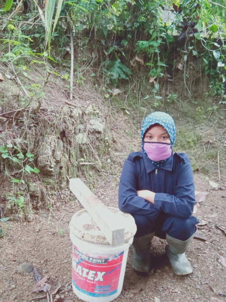 Mahasiswi KKN Undip Ajari Petani Mengolah Air Cucian Beras Mahasiswi KKN Undip Ajari Petani Mengolah Air Cucian Beras