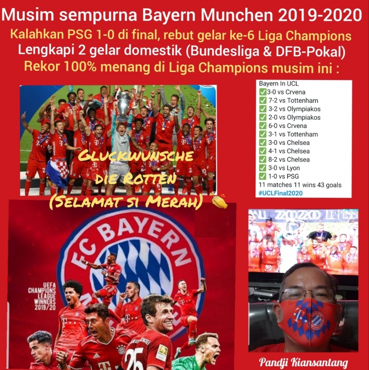 Musim Sempurna Fc Bayern Muenchen Kompasiana Com