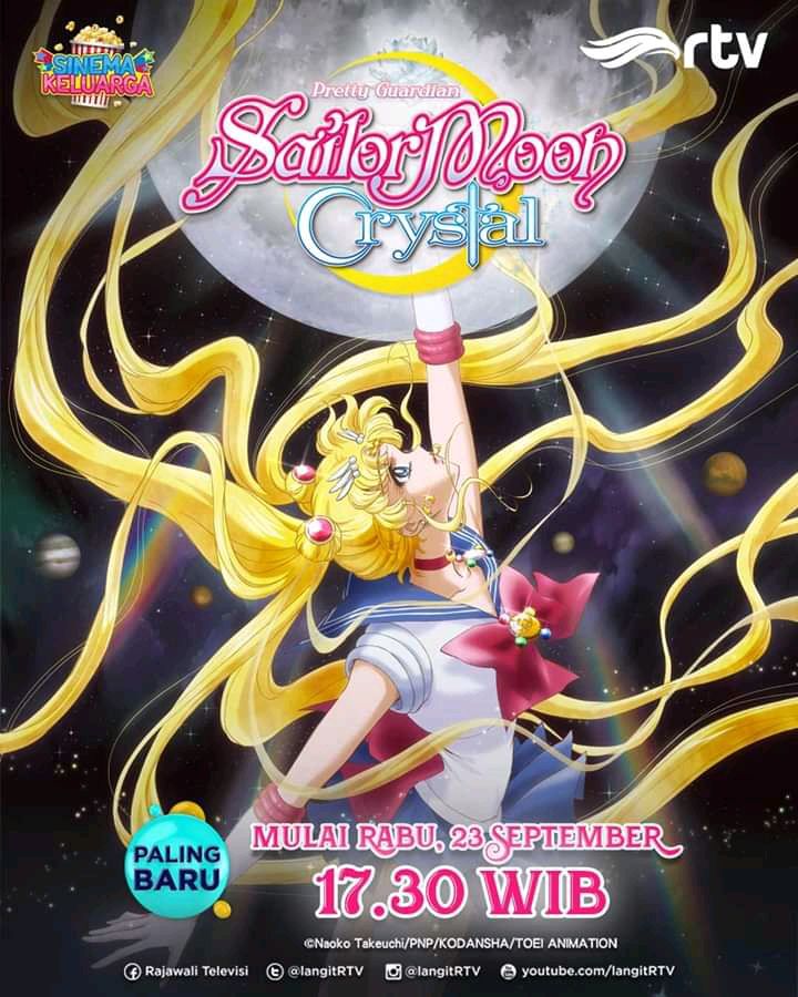 Sailor Moon Tayang Di Rtv Dan Bioskop Halaman All Kompasiana Com